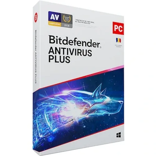 Licență Bitdefender Antivirus Plus din stocul CIT Grup, în cutie, marcată pentru PC cu Windows